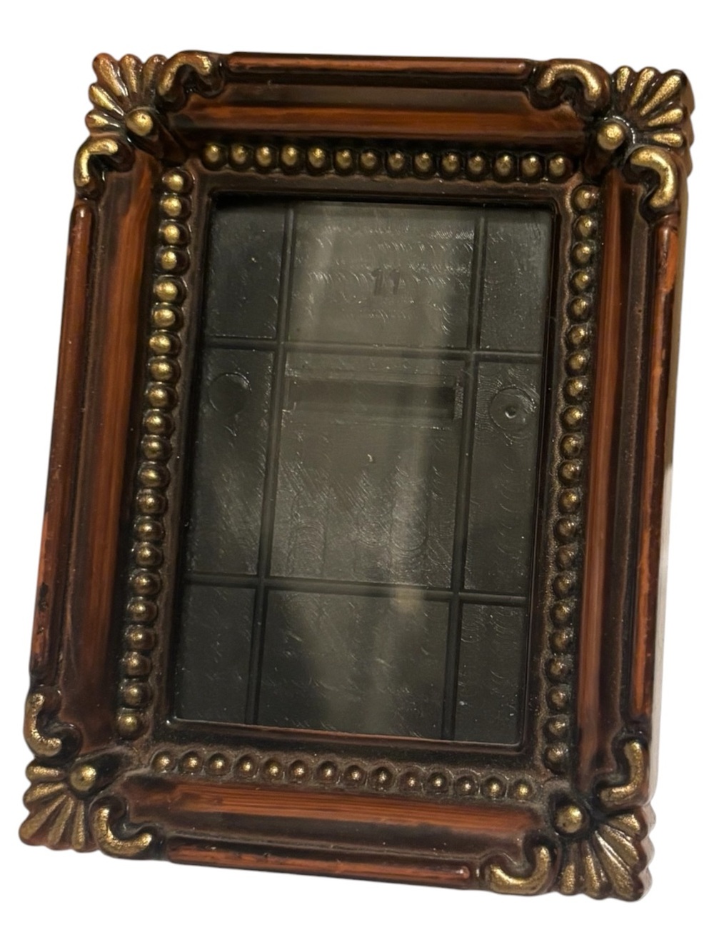 Brown and Gold Decorative Mini Photo Frame - Home Accents